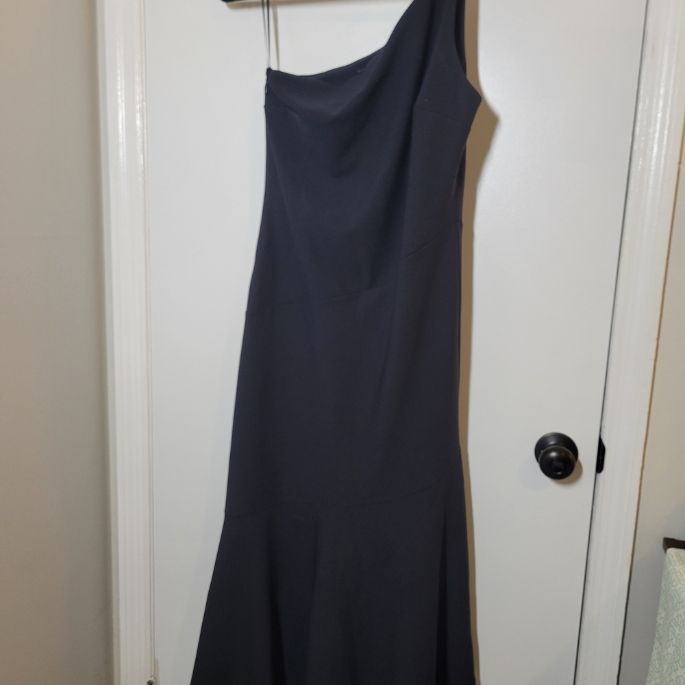 XL Abercrombie & Fitch Black One-Shoulder Dress